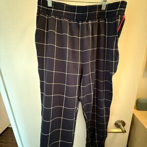 Aqua Patterned Pants